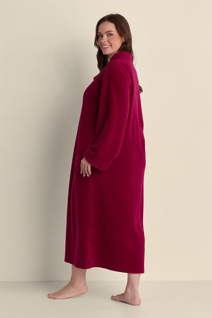 Fleece Long Robe