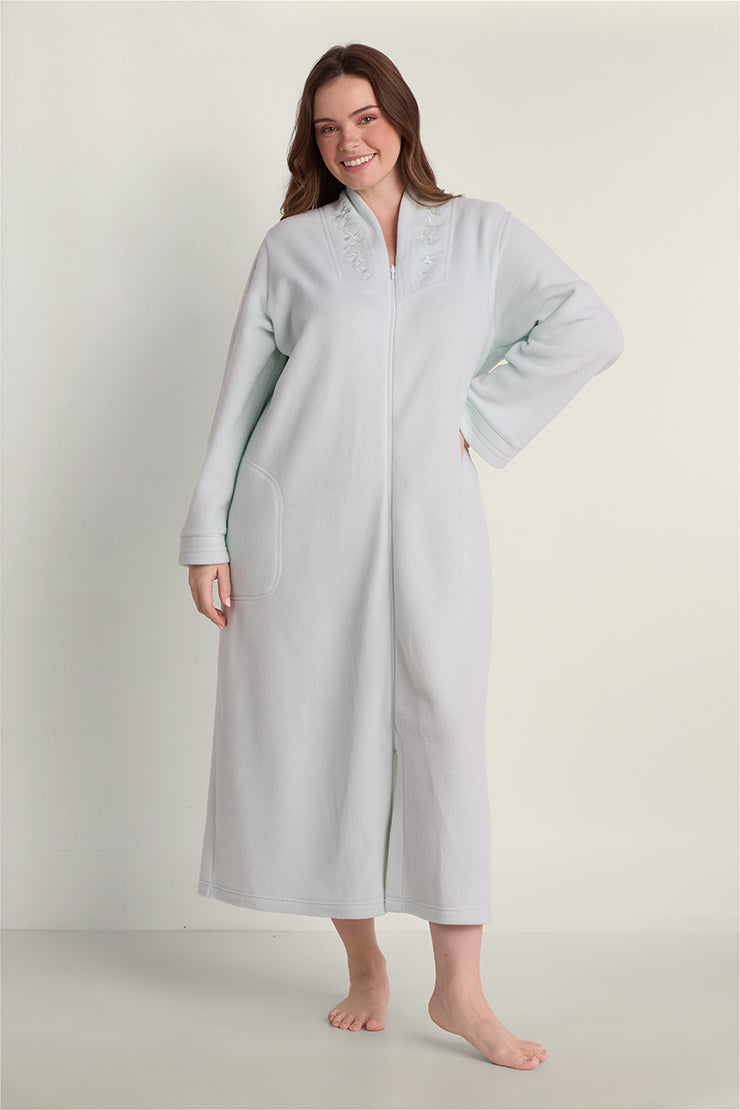 Fleece Long Robe