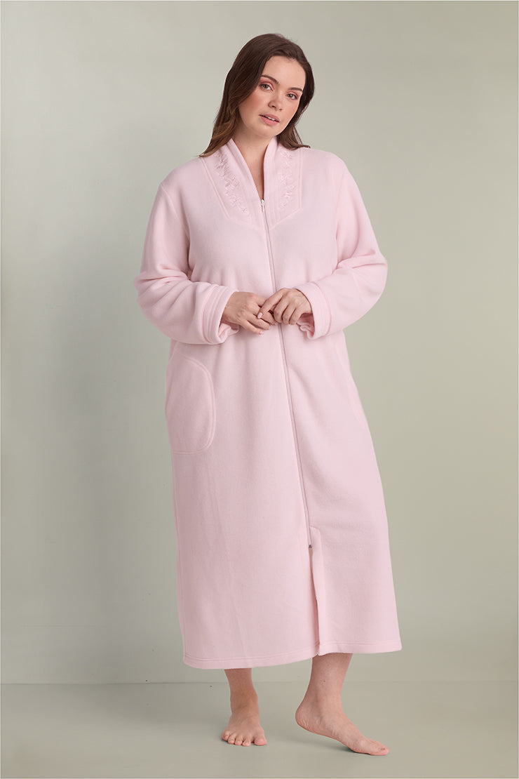 Fleece Long Robe