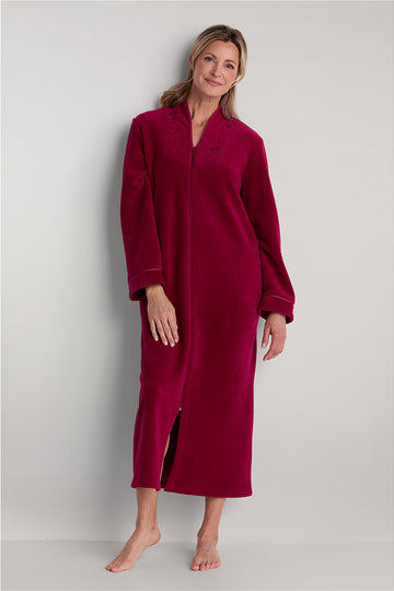 Fleece Long Robe