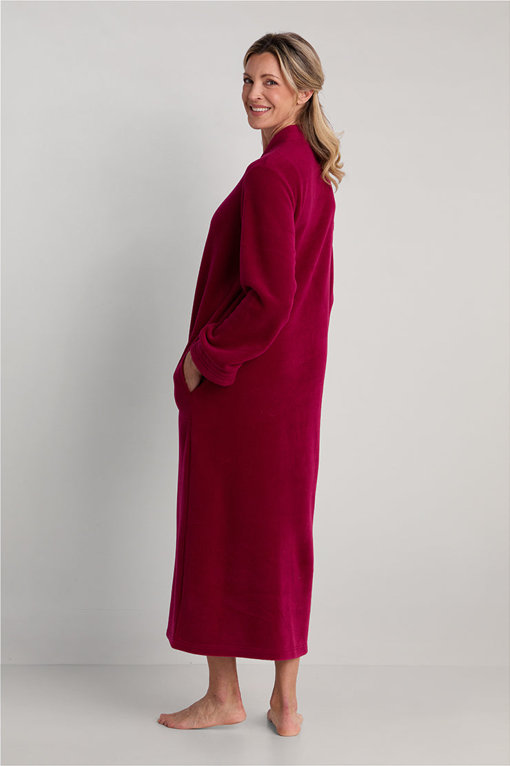 Fleece Long Robe