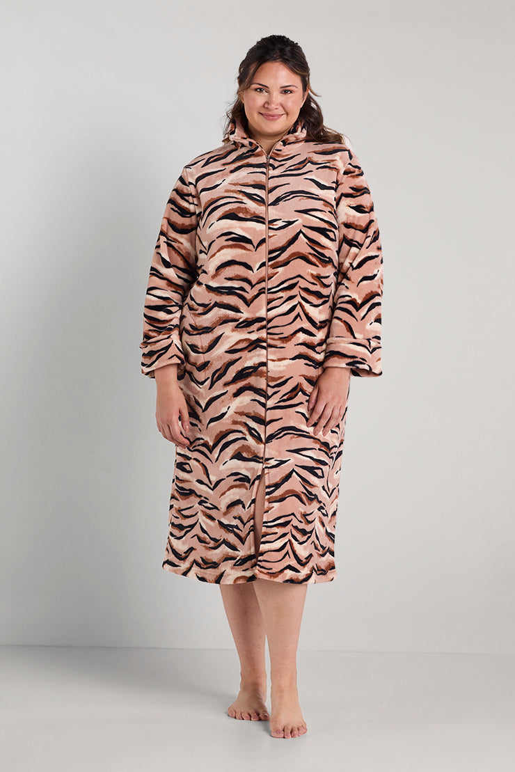 Fleece Long Robe – Miss Elaine Store