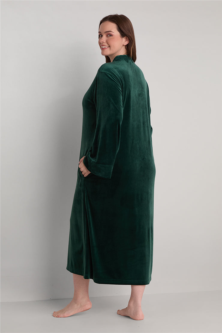 Fleece Long Robe