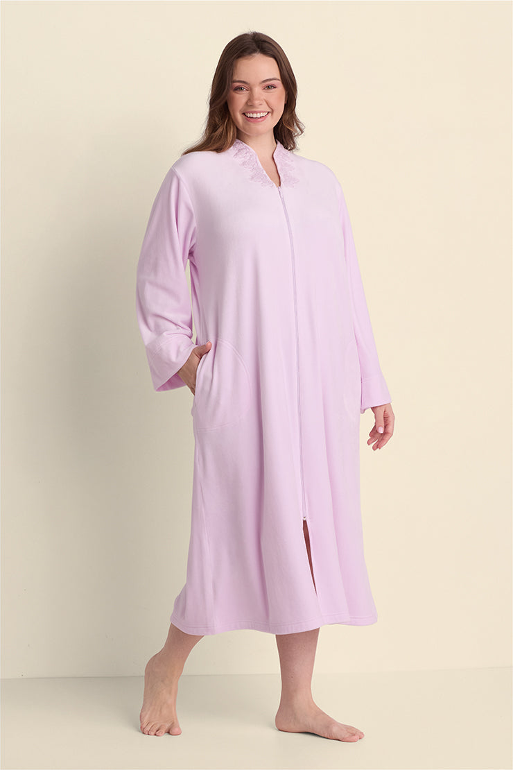 Fleece Long Robe