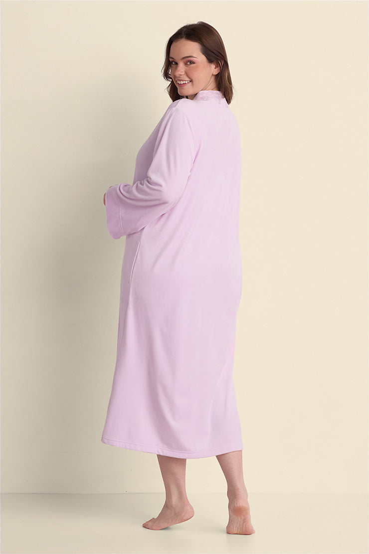Fleece Long Robe