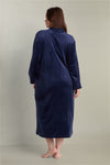 Fleece Long Robe