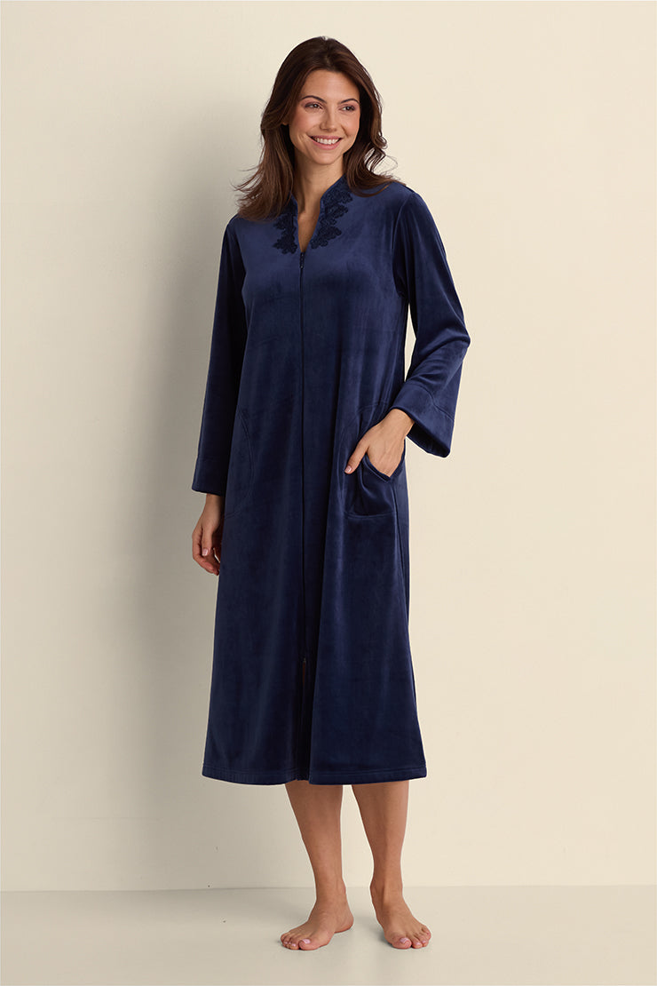 Fleece Long Robe