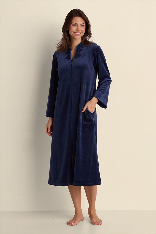 Fleece Long Robe