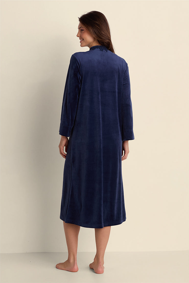 Fleece Long Robe