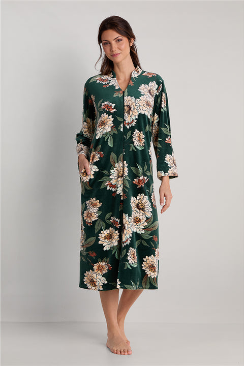 Fleece Long Robe