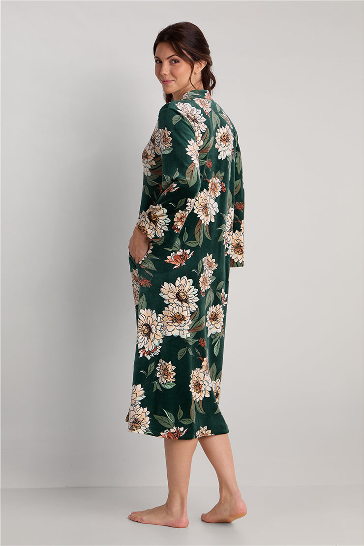 Fleece Long Robe