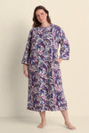 Interlock Knit Long Robe