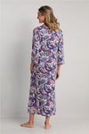 Interlock Knit Long Robe