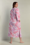 Interlock Knit Long Robe