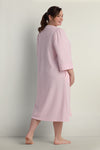 Brushed Back Terry Long Robe