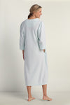 Brushed Back Terry Long Robe