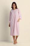 Brushed Back Terry Long Robe