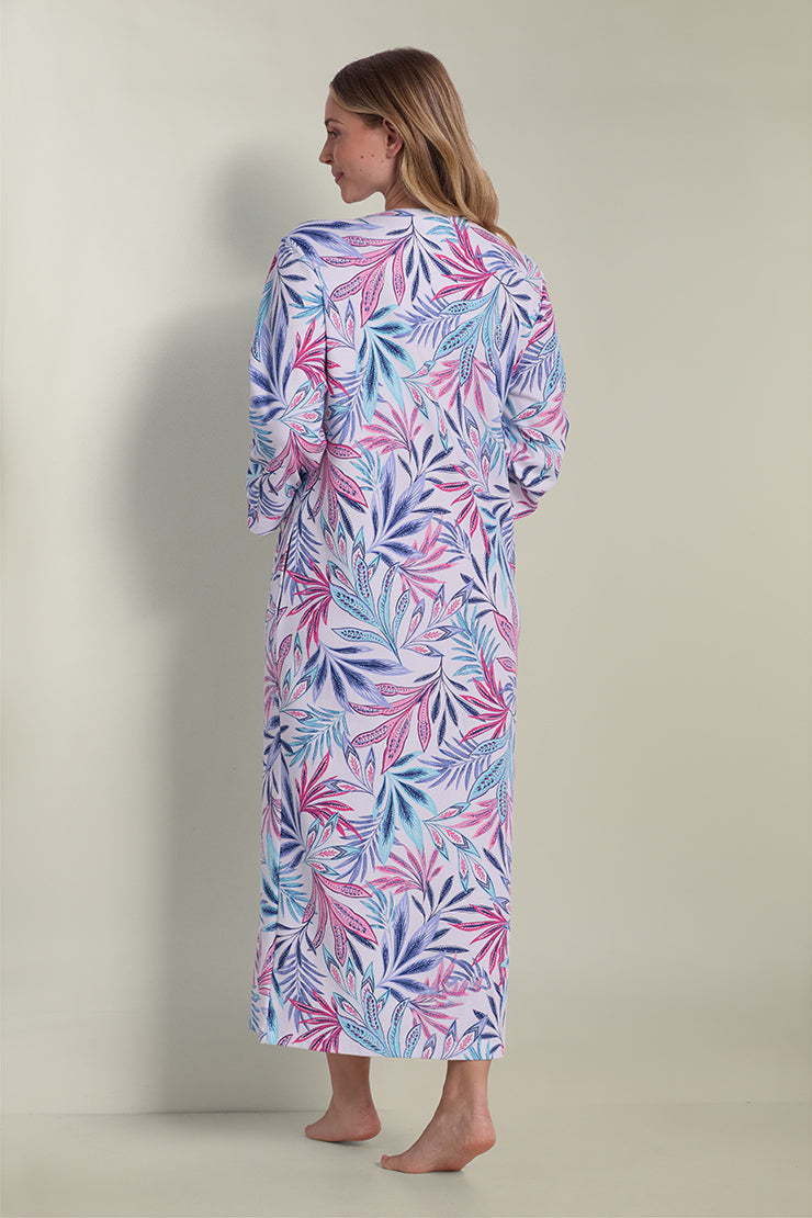 Leg Lock Robe Interlock Knit Long Robe – Miss Elaine Store