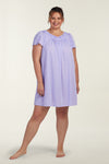 Nylon Tricot Short Nightgown