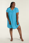 Nylon Tricot Short Nightgown