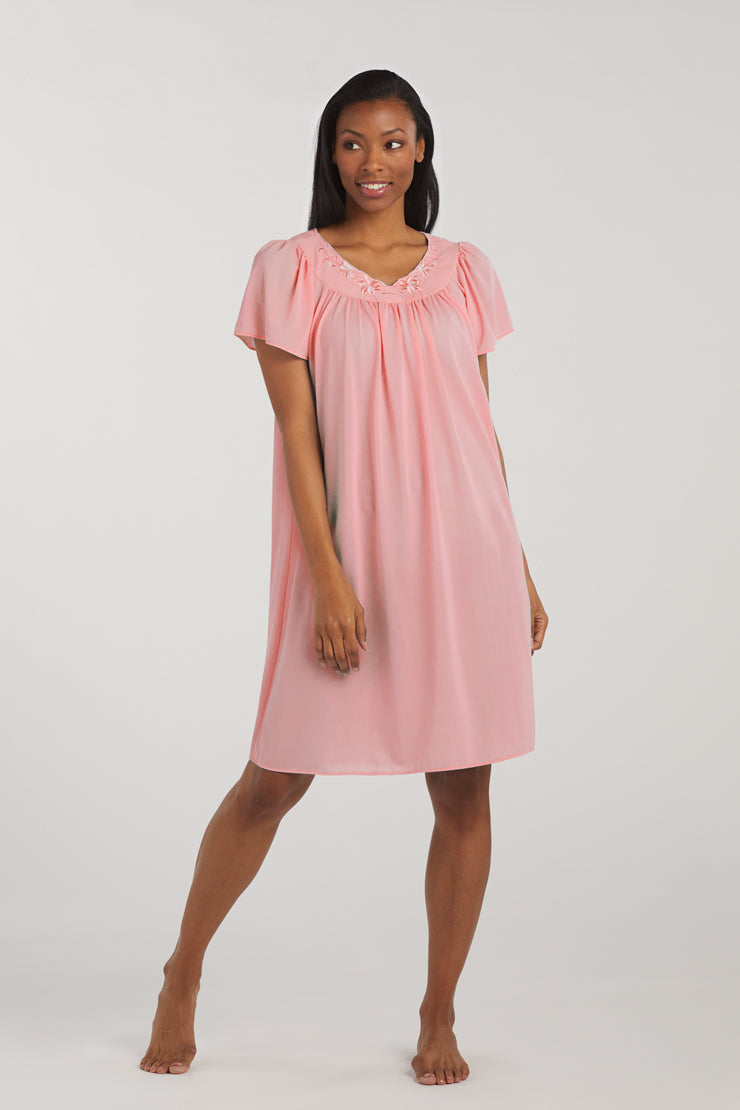 pink nightgown dress helena nightgown