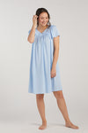 Nylon Tricot Short Nightgown