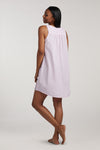 Seersucker Nightgown - Short Gown/Sleeveless