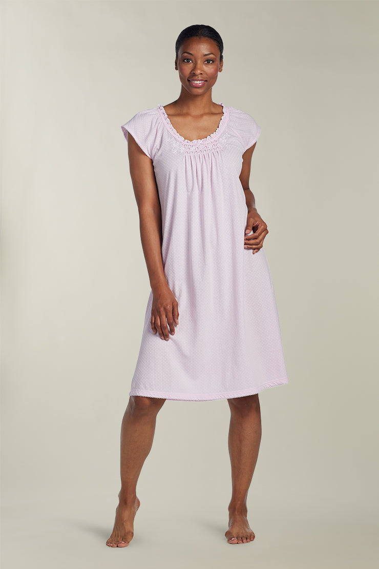 Silkyknit Short Nightgown | Clearance only