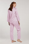 Brushed Back Satin Pajama