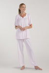 Nylon Tricot Pajama Set