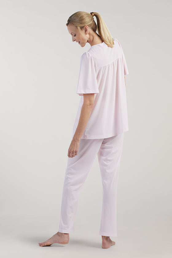 Nylon Tricot Pajama Set