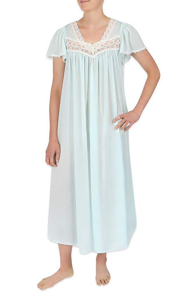 chinese dress ladies Madeline Ladies White Cotton Nightgown
