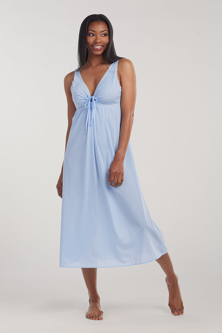 Keyhole Fitted Nightgown