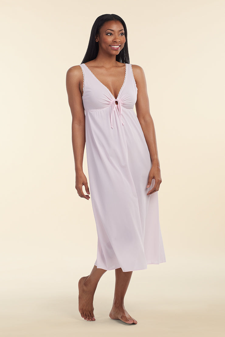 Keyhole Fitted Nightgown
