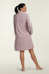 Terry Knit Robe - Short Robe/Long Sleeves/Pockets | Clearance only