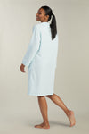 Brushed Back Terry Knit Robe - Short Robe/Long Sleeves | Clearance only