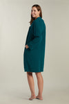 Brushed Back Terry Knit Robe - Short Robe/Long Sleeves | Clearance only