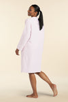 Brushed Back Terry Knit Robe - Short Robe/Long Sleeves | Clearance only