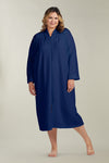Brushed Back Terry Long Robe | Clearance only