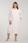 Brushed Back Terry Long Robe | Clearance only