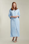 Quilt-In-Knit Long Robe | Clearance only