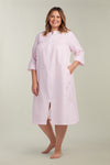 Seersucker Long Robe