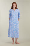 Interlock Knit Long Robe