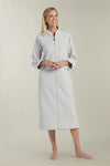 Fleece Robe - Collared Neck/Long Sleeves/Long Robe | Clearance only